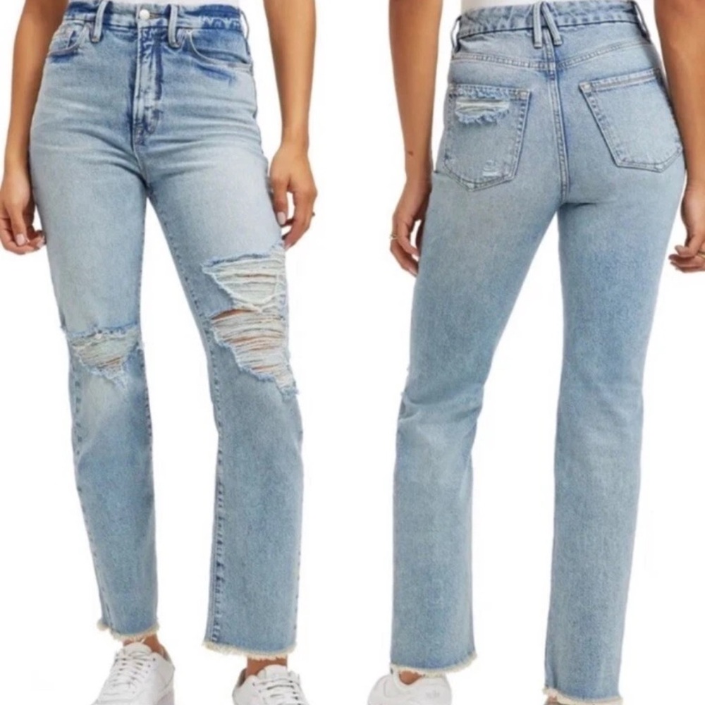 Good American NWT Good Boy Jeans Sz 4